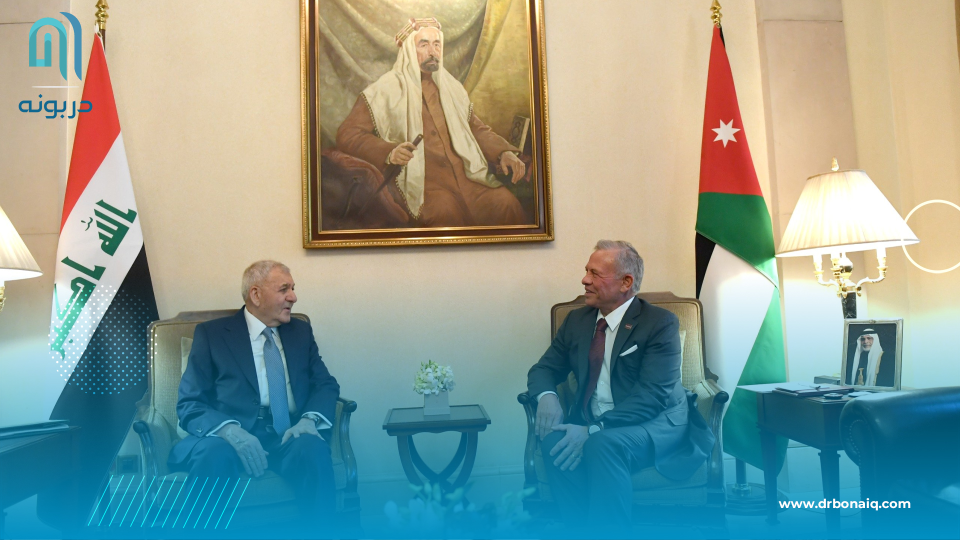 رئيس الجمهورية يبحث مع ملك الأردن تعزيز التعاون الثنائي وتوسيع الشراكة الاقتصادية بين البلدين