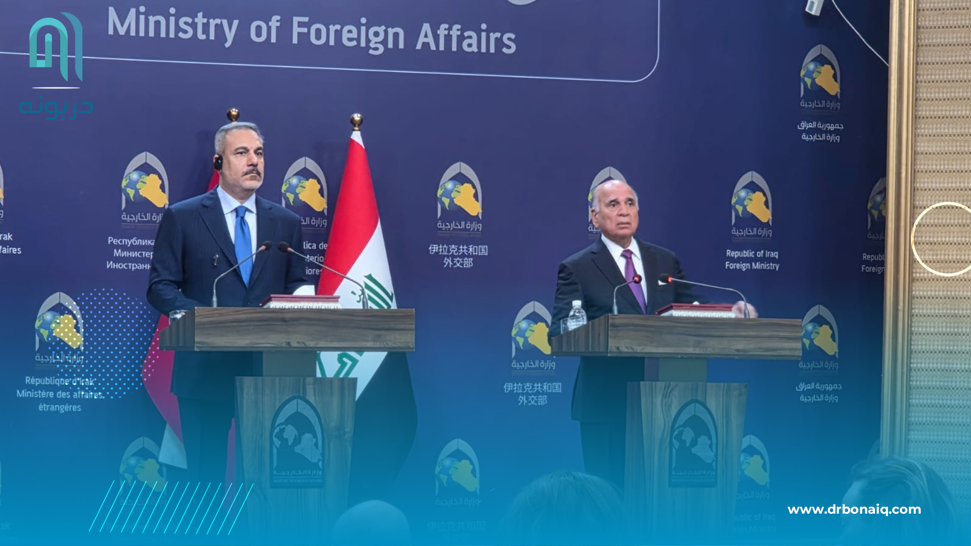 العراق يعلن قرب توقيع وثيقة مع تركيا بشأن إدارة المياه المشتركة